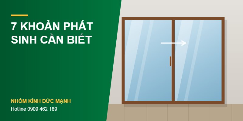 7 khoản chi phí ẩn khi làm cửa nhôm kính mà nhiều chủ nhà bỏ qua